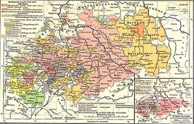 Territorium um 1806