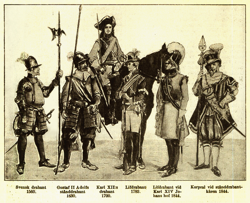 Schwedische Drabanten 1560-1844