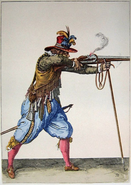 Musketier um 1600