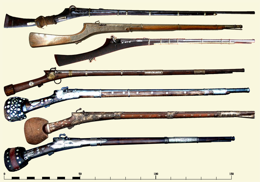 arabische und west-asiatische Musketen