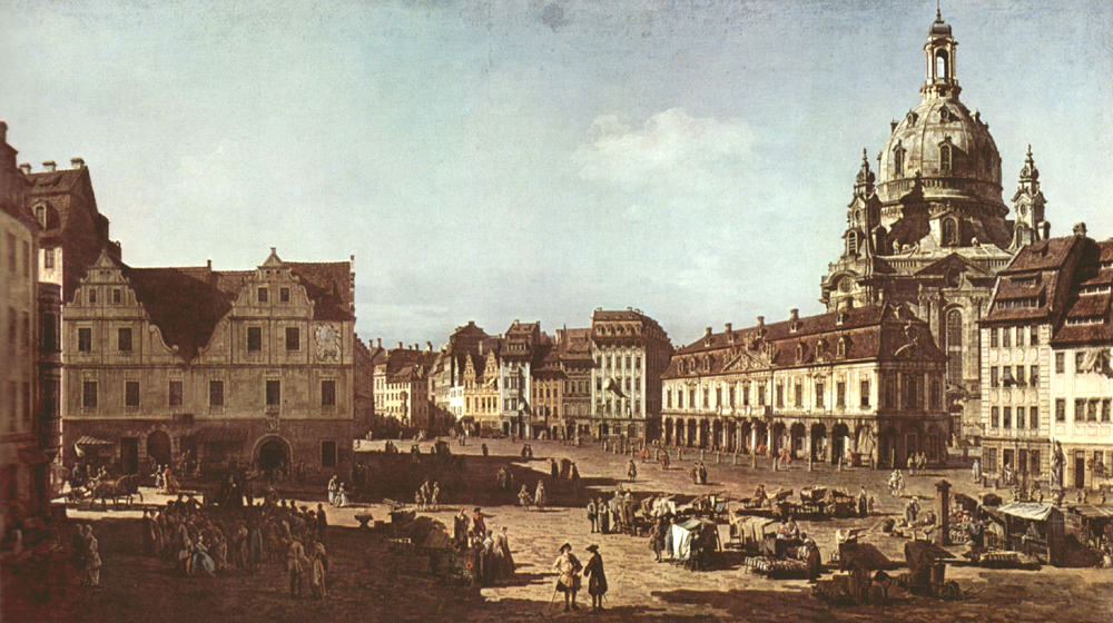 Canaletto: Neumarkt II