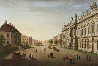 Berlin: Unter den Linden, 1784