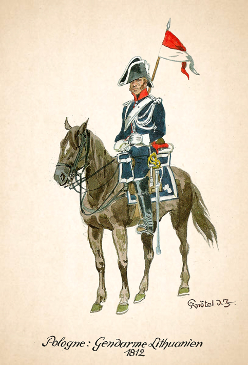 Litauische Gendarmen